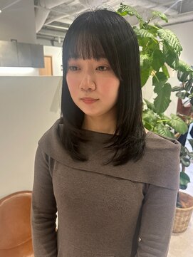 マルフェ 天王寺(marfe) 【marfe】セミロングレイヤーカット＿セミディ＿ローレイヤー