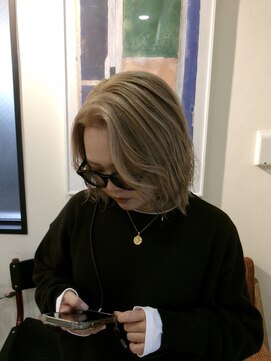 ヘアーブレイス(hair brace) ベージュ＋ローライト◎川口瑞紀◎