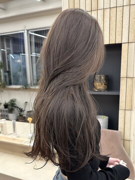 パークレーン アイス イヴェン(park lane ICI yeven) ブリーチなしグレージュチョコブラウンミディアムレイヤー