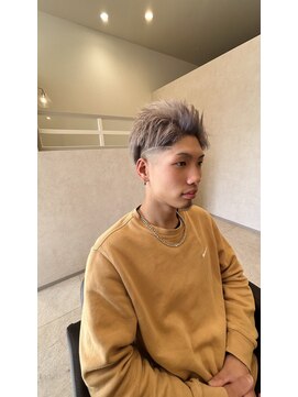 クロレヘアー(Colorer Hair) ハイトーン×スパイキーフェード
