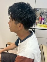 OSHIRO 岡山倉敷店【オシロ】【3月1日OPEN(予定)】 短髪アップバングスパイキーショートツーブロック