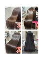 リノアヘアー(Linoa hair) 美髪縮毛矯正:ダメージレスでうるつや髪