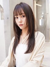 ニコトウキョウ 新宿(nico TOKYO)&nbsp;韓国ヘアーハッシュカットレイヤーカットグレージュブリーチ無し