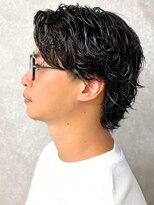 インブルーム(In Bloom)&nbsp;メンズ ウルフカット フェザーパーマ ツイスト ウェット 束感