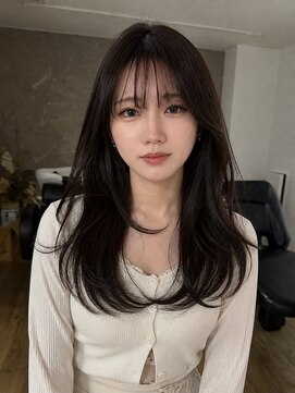 エトワ 中央店(etoi) 大分韓国ヘアかき上げレイヤーカット