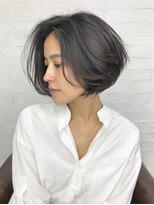 アブニール 柏東口店(AVENIR)&nbsp;ワンホンレイヤー/ミルクティーブロンド/ダークブルー/柏