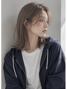 サンク(thank) 大人のエフォートレスハイトーン｜グレージュボブ