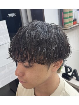 パリス メンズサロン(PARIS MEN'S Salon) マッシュ波巻きシャドウパーマ