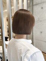 フィルムス ヨコハマ プラス(FILMS 横浜 +)&nbsp;ミルクブラウン/ボブ／オリーブページュ/ブリーチなし/横浜+