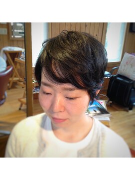 ヘアーメイクアップ ジーノ(hair&makeup gino) くせ毛ショート