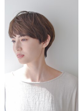 アトリエイトワ(atelier ittowa) 前髪マッシュ大人かわいいグレージュカラーイメチェン63