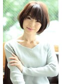 大人可愛いショートヘア