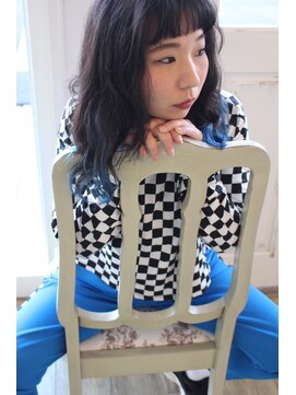 マンプスウタタ (Mumps utata) 大人気☆ブルーインナーカラー