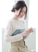 ☆パラッチ甲東園☆シンプルシニヨン