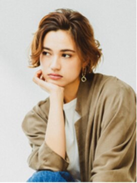 ルーチェ 川崎(Luce) ひし形シルエット 小顔ウルフレイヤー ナチュラルグラデーション