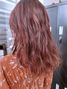 ザ カラー ラボ(THE COLOR LABO) ダブルカラー　ローズレッド