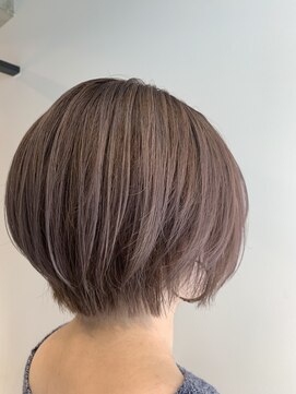 アールサロン オカザキ(Rr salon.OKAZAKI) パープルベージュカラー