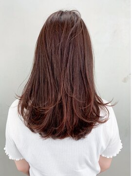 アルバム 銀座(ALBUM GINZA) ミルクティーピンクレイヤーロングベビーピンク_ba300791