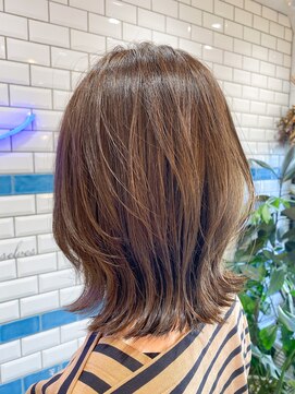 シー バイ ロンド 新宿(Sea by Lond) 【藤原三知代】ボブルフで簡単イメチェン