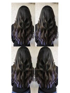 ディー エメ(D-aimer-) インナーで淡いパープル×濃いめパープル☆☆