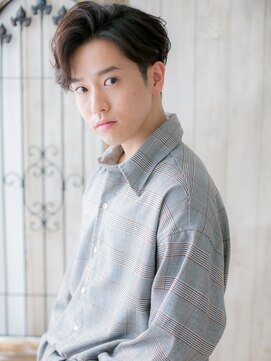 メンズヘア ビーセカンド 草加店(MENS HAIR B-2) コンマバングかきあげ韓国マッシュstyle J