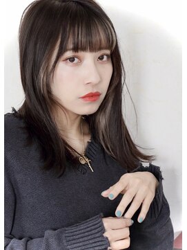 グランアージュ 池袋東口店(grandage) 外ハネ可愛いダークグレージュフレーミングインナーカラー池袋