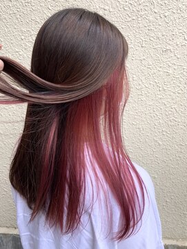 ヘアーデザイン ポポラリタ(Hair Design Popolarita) インナーカラー