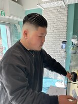 リーホリエ(Lee Horie) オールバックfade