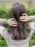 【ブリーチなし】グレージュ