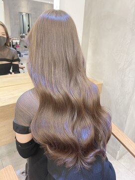 ジーナ 梅田茶屋町(Zina) 髪質改善＊艶髪ベージュ＊くびれヘア【Zina 】