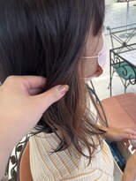 フォルテ 中田店 【インナーカラー】ピンクベージュ