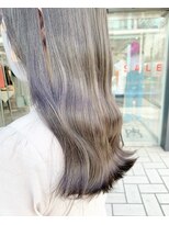 メゾンアクア 表参道(Maison ACQUA)&nbsp;ブリーチなしカラー　透明感　グレージュ　オリーブ