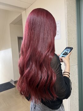 ブロンド(Blonde.) #韓国風ボルドーカラー