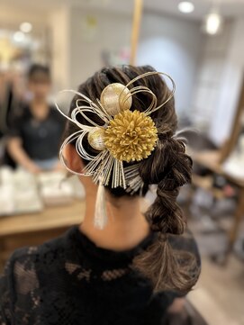 着付けヘアセット専門店 ウィズ(With) ポニーテール