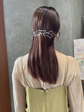 ヒカリス ヘアー 相川店(HIKARIS hair) シンプルお呼ばれアレンジ