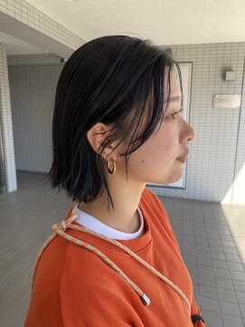 エンリー(ENlee) 【とまべち】ブルーブラック×外ハネボブ