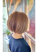 刈り上げショートボブ