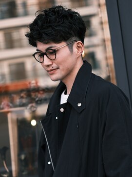 デフ(def) メンズ ツーブロックマッシュ×MIXパーマ