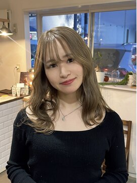 ヘアラボ シロ(Hair lab.Shiro) ミルクティーベージュカラー