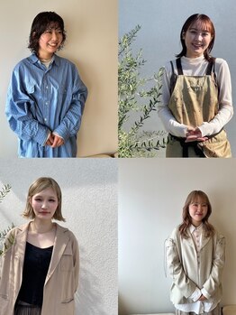 ミッケ(mikke)の写真/mikkeの温かくおしゃれな雰囲気にぴったりの技術も確かな女性stylistが勢揃い！あなたの魅力を引き出す♪