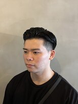 バーバートモシビ(BAR BER TOMOSHIBI)&nbsp;ツーブロック×サイドパート