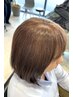 【白髪ぼかし】似合わせカット＋育てるハイライト(白髪ぼかし）＋選べるTR