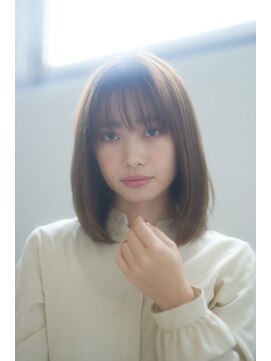 エミュ 新宿(emu) 大人可愛いミディアムボブレイヤー