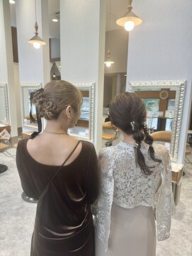 エムサロン 前橋川原(emusalon) お呼ばれヘアセット