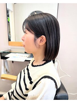 アスラン(ASLAN) 【aslan】結べるボブ/ボブ/顔回りカット/耳かけボブ