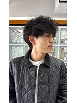 アイダブリューティー ヘア デザイン(IWT hair design)&nbsp;シャドウスパイラルパーマ【大名/パーマ/メンズカット】