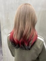 ナンバーウルス 名駅店(N° ulus)&nbsp;【number ulus】裾カラー×ピンク＆ブラック