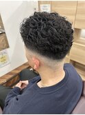 韓国マッシュスペインカールスパイキーショート〈理容室〉西川口