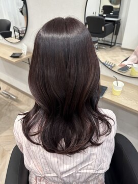 シェノン フェム 名古屋 名駅店(CHAINON×FeM#) ラベンダーピンク＊名古屋/髪質改善/レイヤーカット