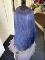 ダブル アンダーバー サロン(W_SALON) 【W_SALON 河原町】ネイビーブルー